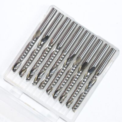 Fraise Hélicoïdale 1 Dent (1 Flûte) en Carbure - 6mm x 32mm