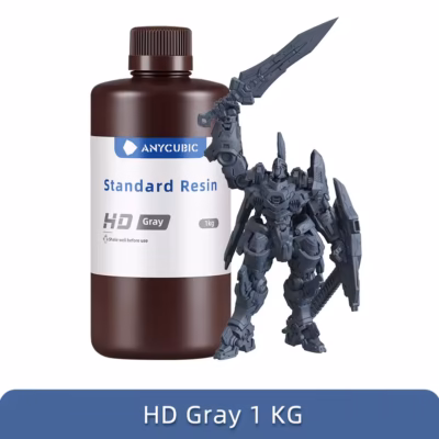 Résine Anycubic Standard UV 405 nm pour imprimante 3D LCD/DLP – 1 kg
